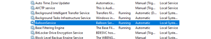 BalloonSerivce for guest memory usage stats
