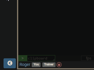Recording button blinking red
